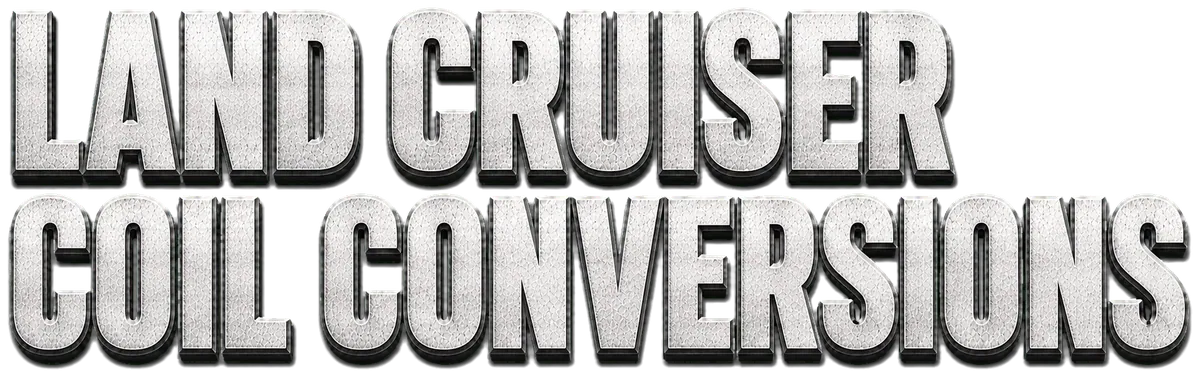 Land Cruiser Coil Conversions