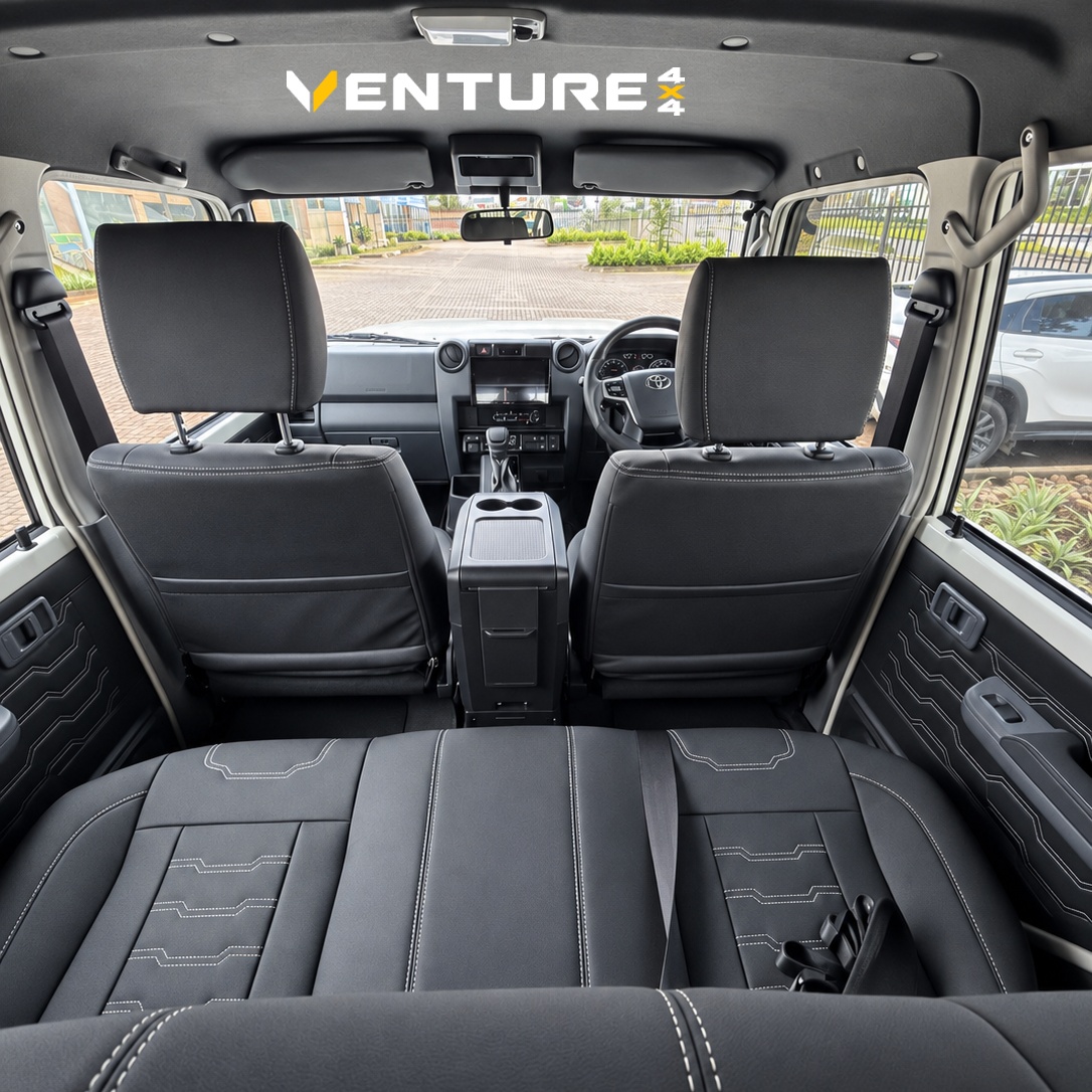 Custom / in-house fitment fitted to a Toyota Land Cruiser 79 Series — Venture 4x4 Mbombela
