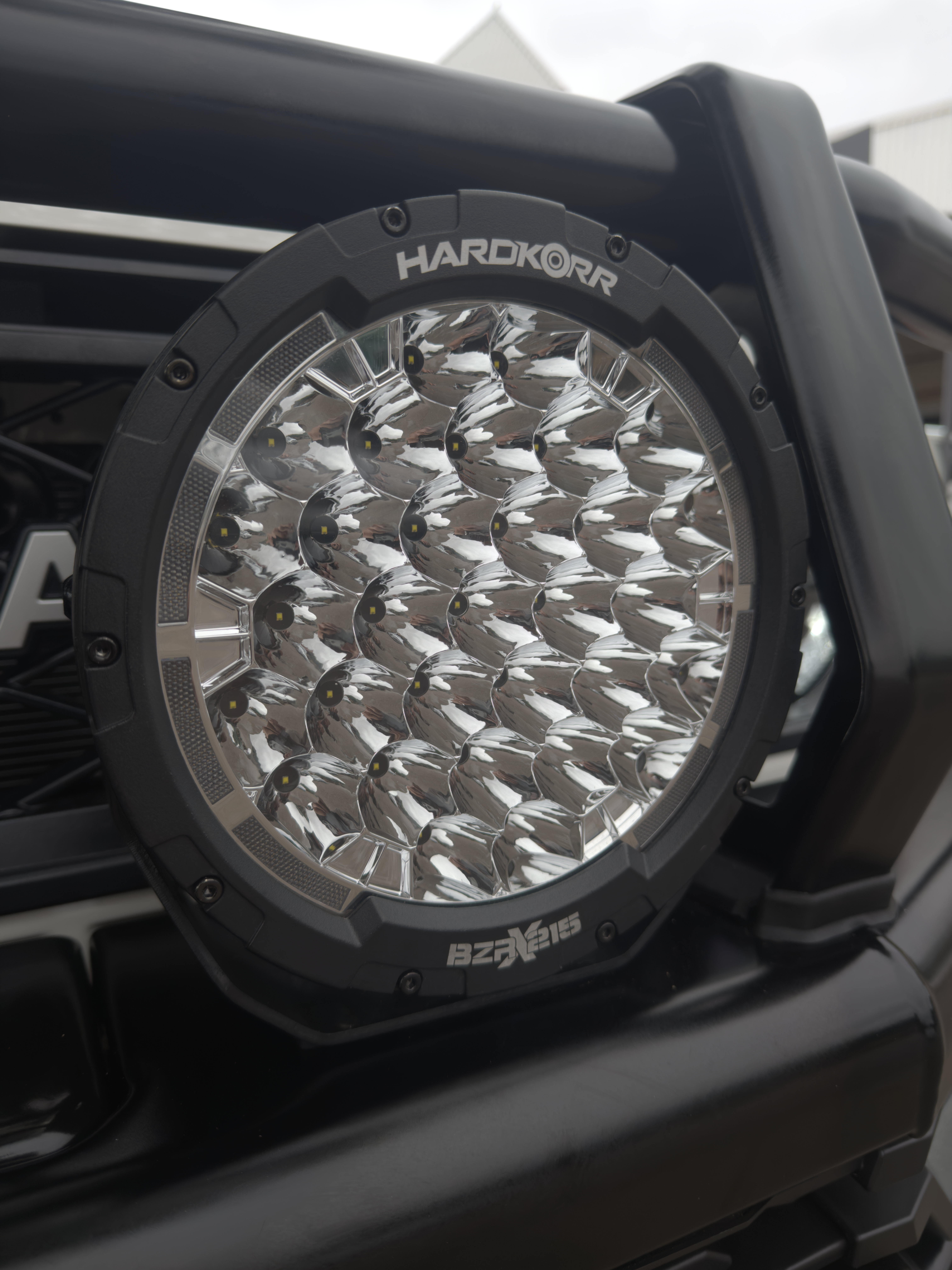 Hardkorr lighting fitted to a Toyota Land Cruiser 79 Series — Venture 4x4 Mbombela