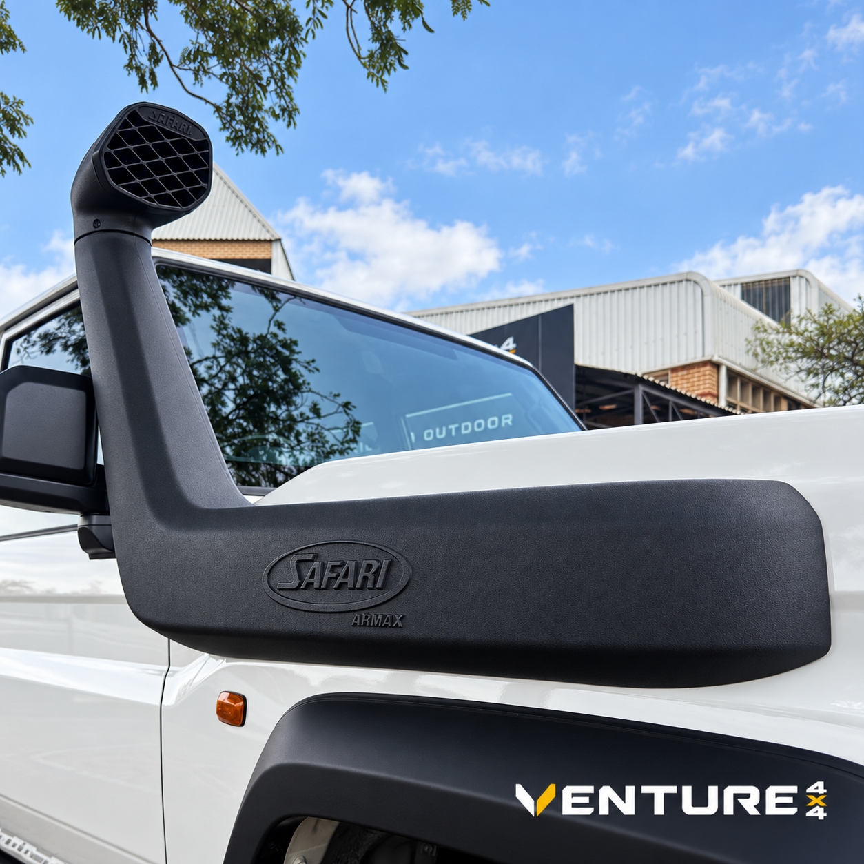 Safari fitted to a Toyota Land Cruiser 79 Series — Venture 4x4 Mbombela