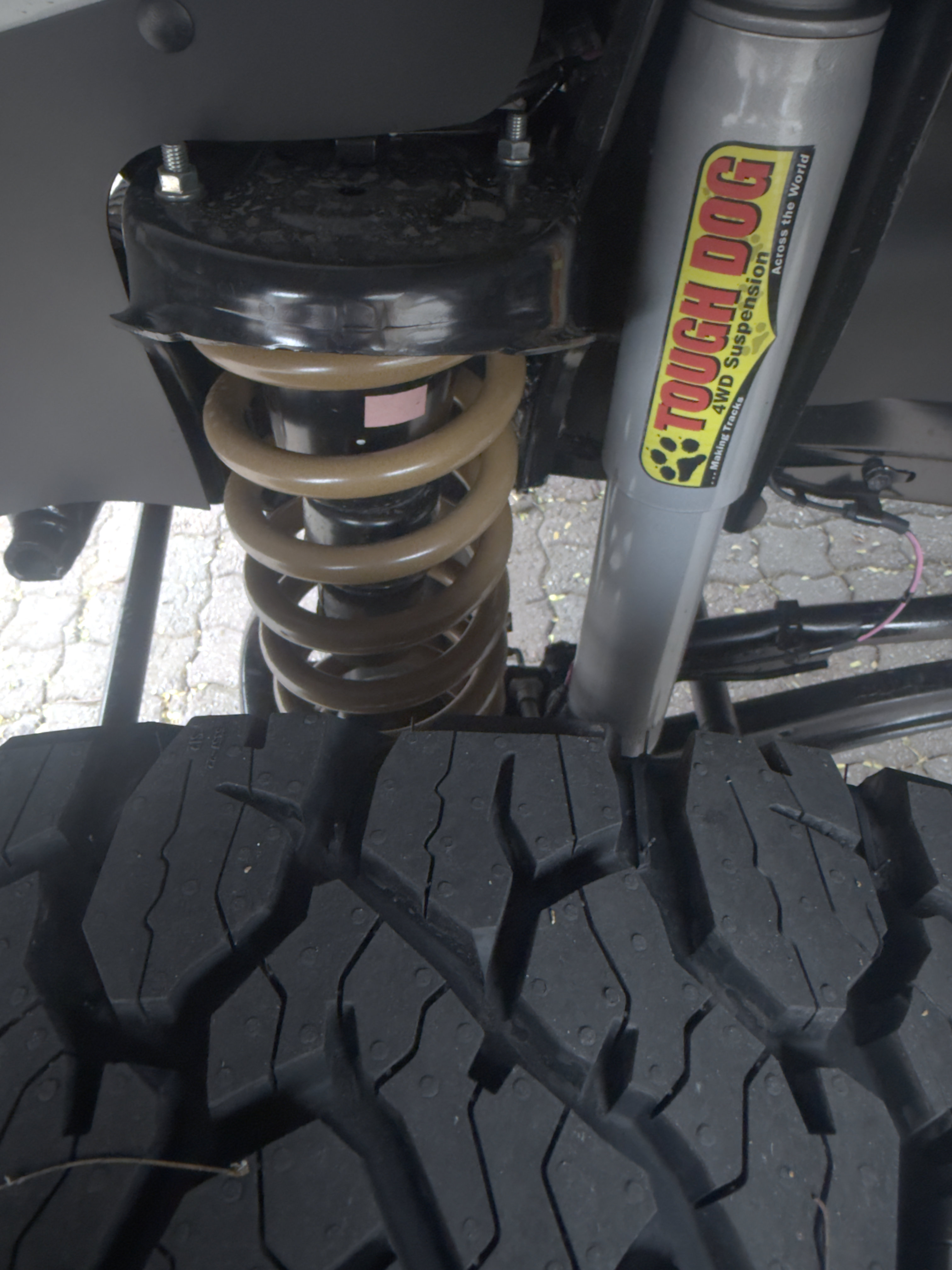 Tough Dog suspension fitted to a Toyota Land Cruiser 79 Series — Venture 4x4 Mbombela