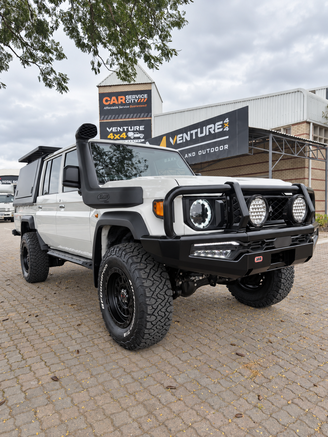 Toyota Land Cruiser 79 Series build by Venture 4x4 Mbombela