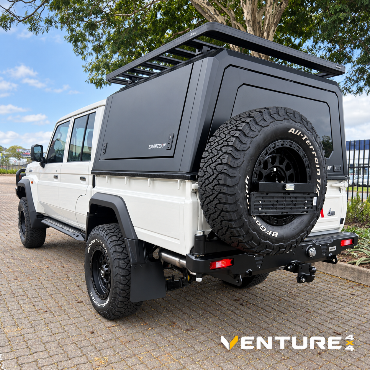 SmartCap and Gobi-X fitted to a Toyota Land Cruiser 79 Series — Venture 4x4 Mbombela