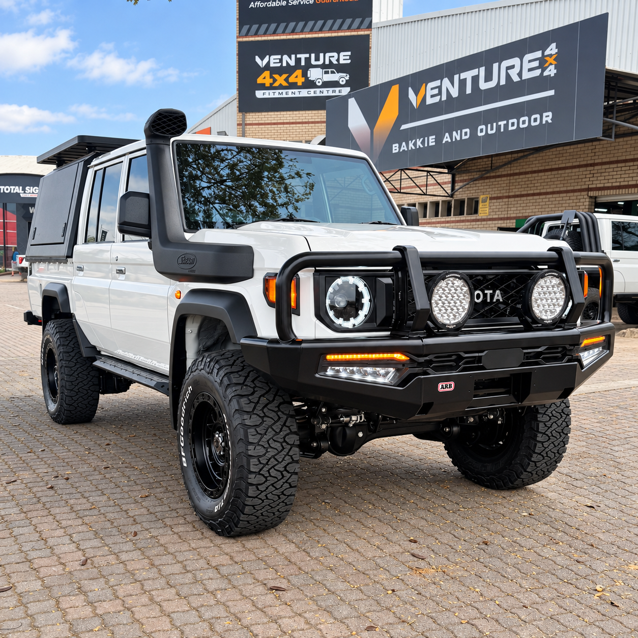 Toyota Land Cruiser 79 Series build by Venture 4x4 Mbombela