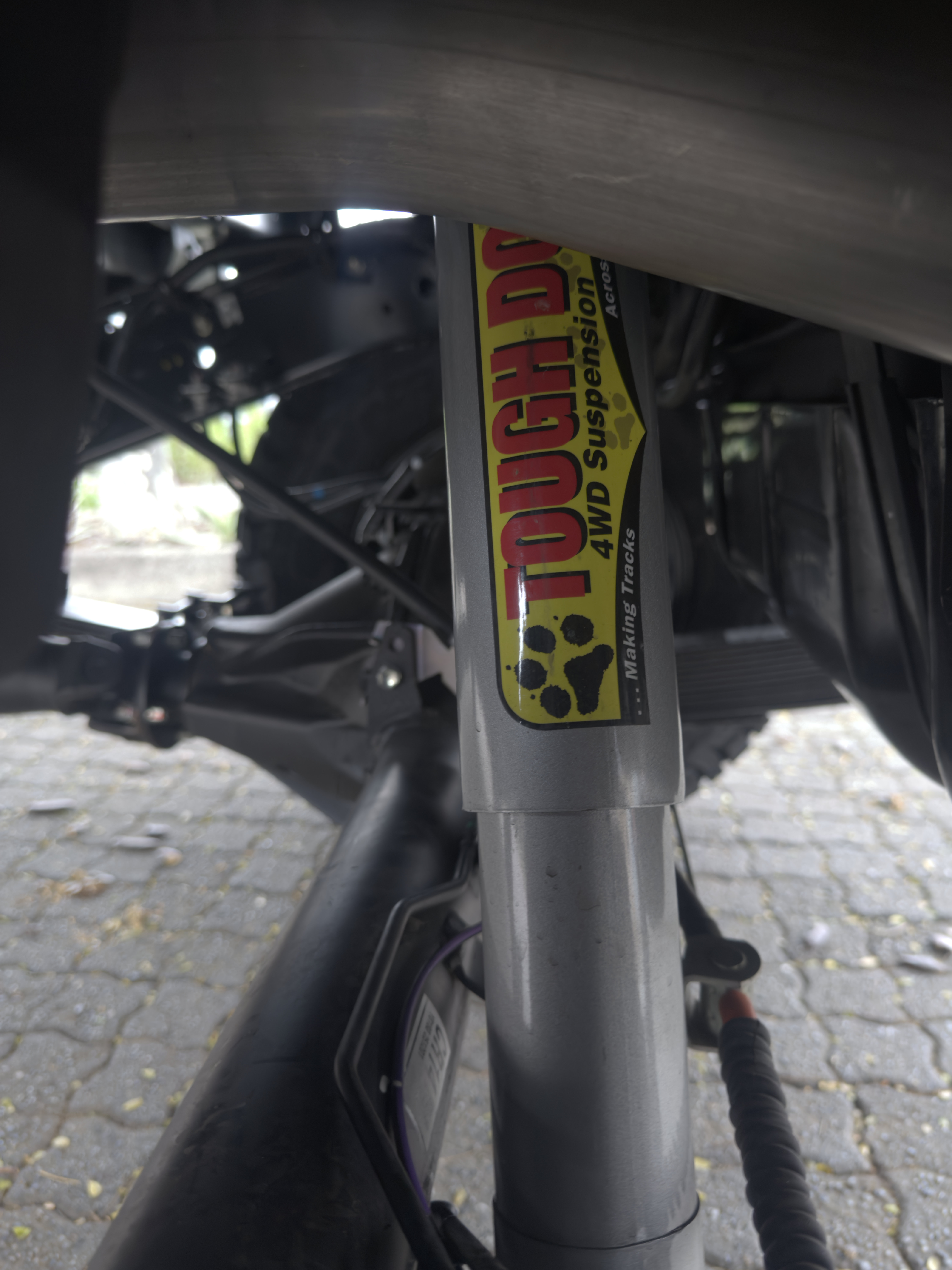 Tough Dog suspension fitted to a Toyota Land Cruiser 79 Series — Venture 4x4 Mbombela