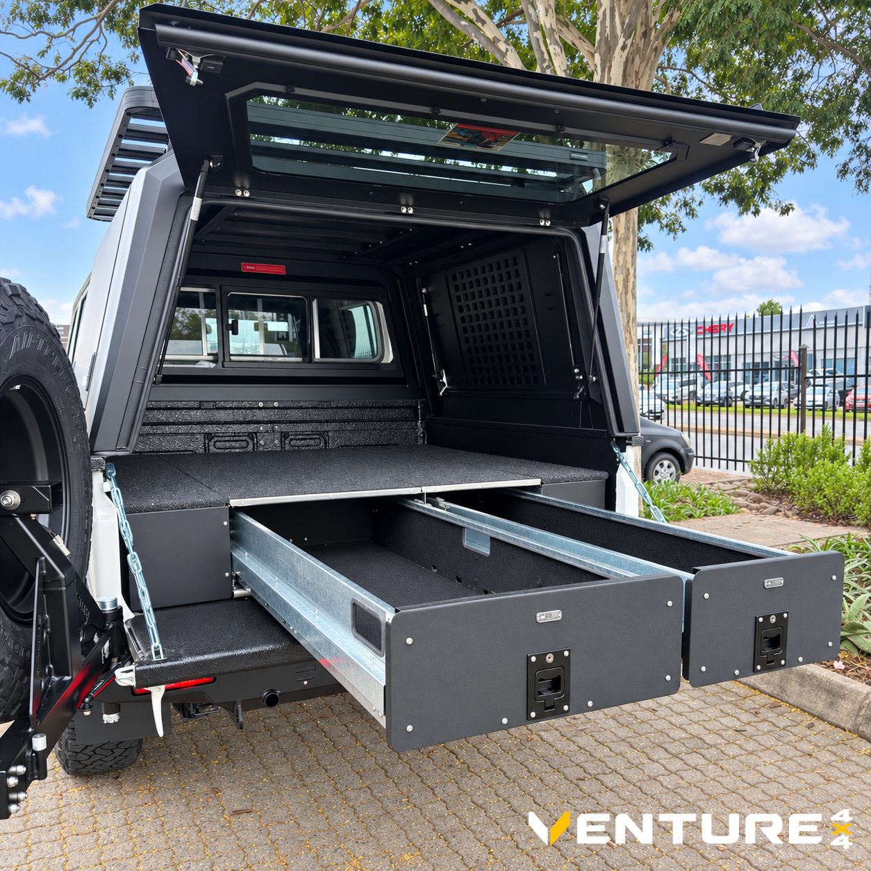 Big Country fitted to a Toyota Land Cruiser 79 Series — Venture 4x4 Mbombela