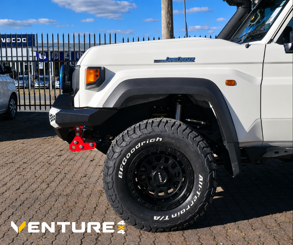 ROH wheels fitted to a Toyota Land Cruiser 79 Series — Venture 4x4 Mbombela