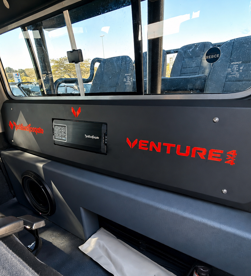 Rockford Fosgate sound system fitted by Venture 4x4 — Venture 4x4 Mbombela