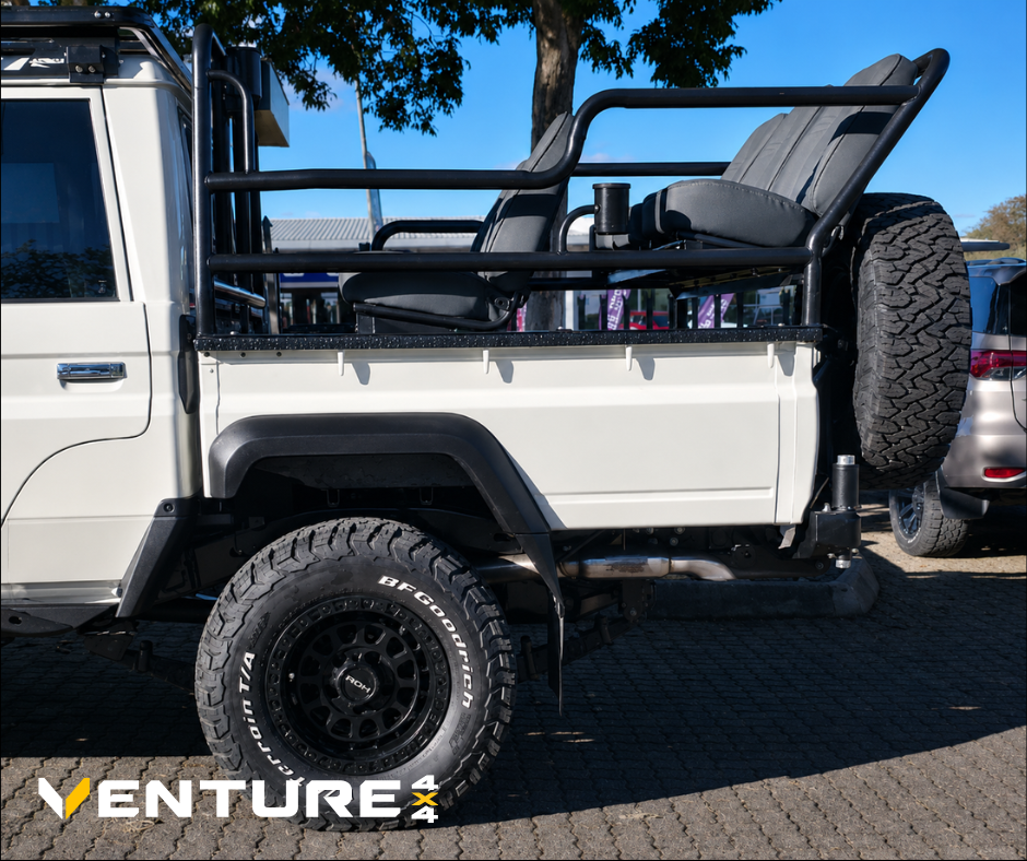 Custom / in-house fitment fitted by Venture 4x4 — Venture 4x4 Mbombela