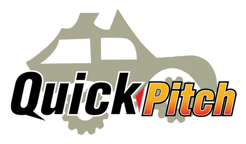 Quick Pitch logo — camping & overlanding supplied and fitted by Venture 4x4 in Mbombela