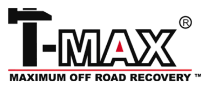 T-Max logo — recovery, air & tyres supplied and fitted by Venture 4x4 in Mbombela