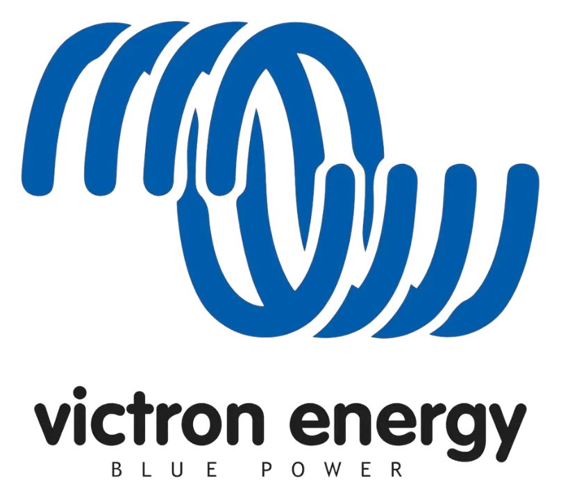 Victron logo — 12v battery systems supplied and fitted by Venture 4x4 in Mbombela